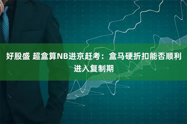 好股盛 超盒算NB进京赶考：盒马硬折扣能否顺利进入复制期